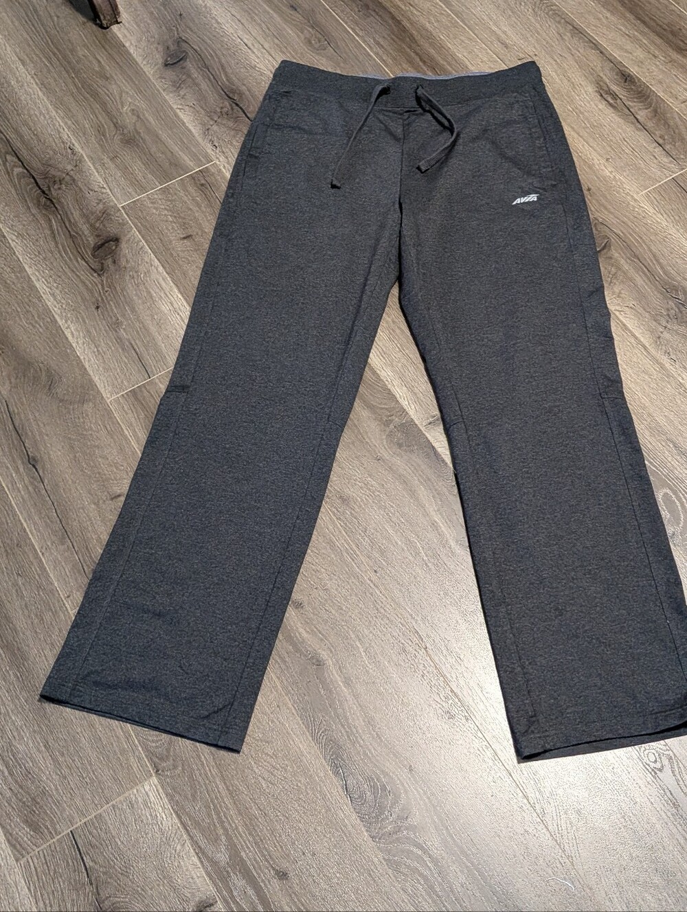 Avia Men's Charcoal Gray Athletic Pants. Size Large. Waist 36 Inseam 32. EUC.